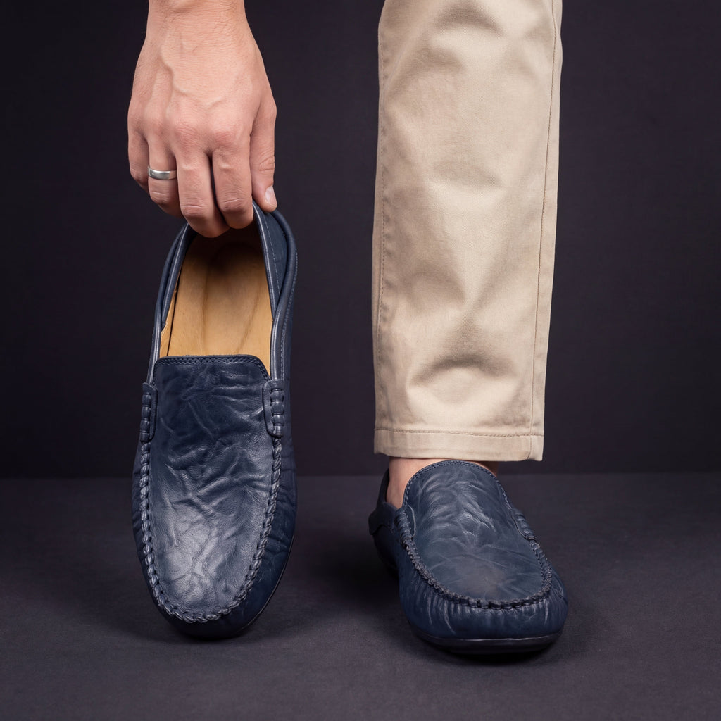Mocasines de piel